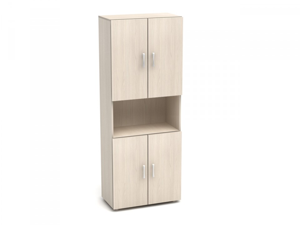 Офисная мебель Канц Шкаф высокий К4 (ШК31+ДК32х4)