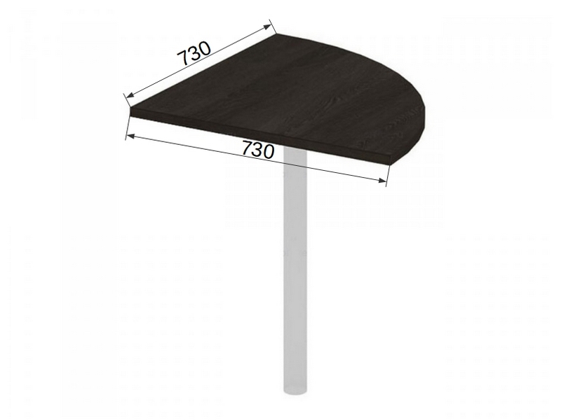 Мебель для офиса VASANTA Столешница  угловая V-83