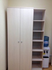 V-55 Стеллаж и V-731 Шкаф для одежды