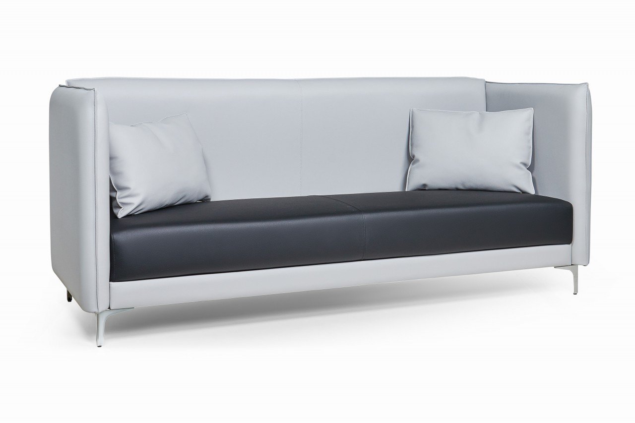 2-местный офисный диван Графит - вид 6