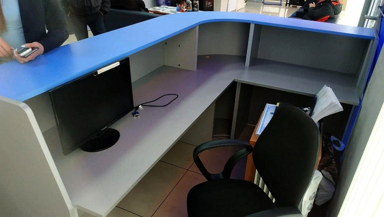 Стойка-ресепшн для офиса Эдем-2 - вид 5